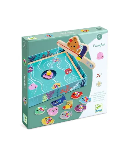 Djeco - drewniana gra zręcznościowa Wędkowanie w Ciemno