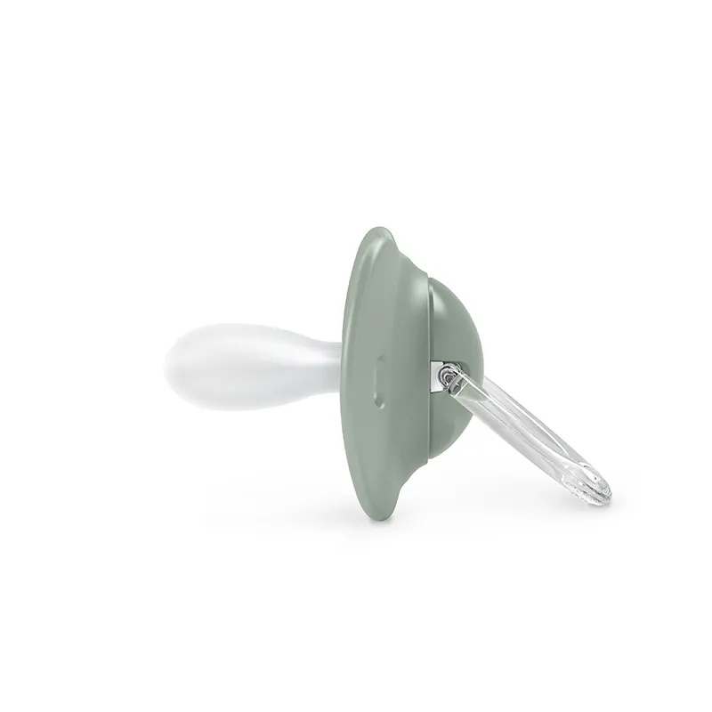 Suavinex - smoczek uspokajający fizjologiczny SX Pro silikonowy A walk in the park 2 szt. oliwkowy +18m