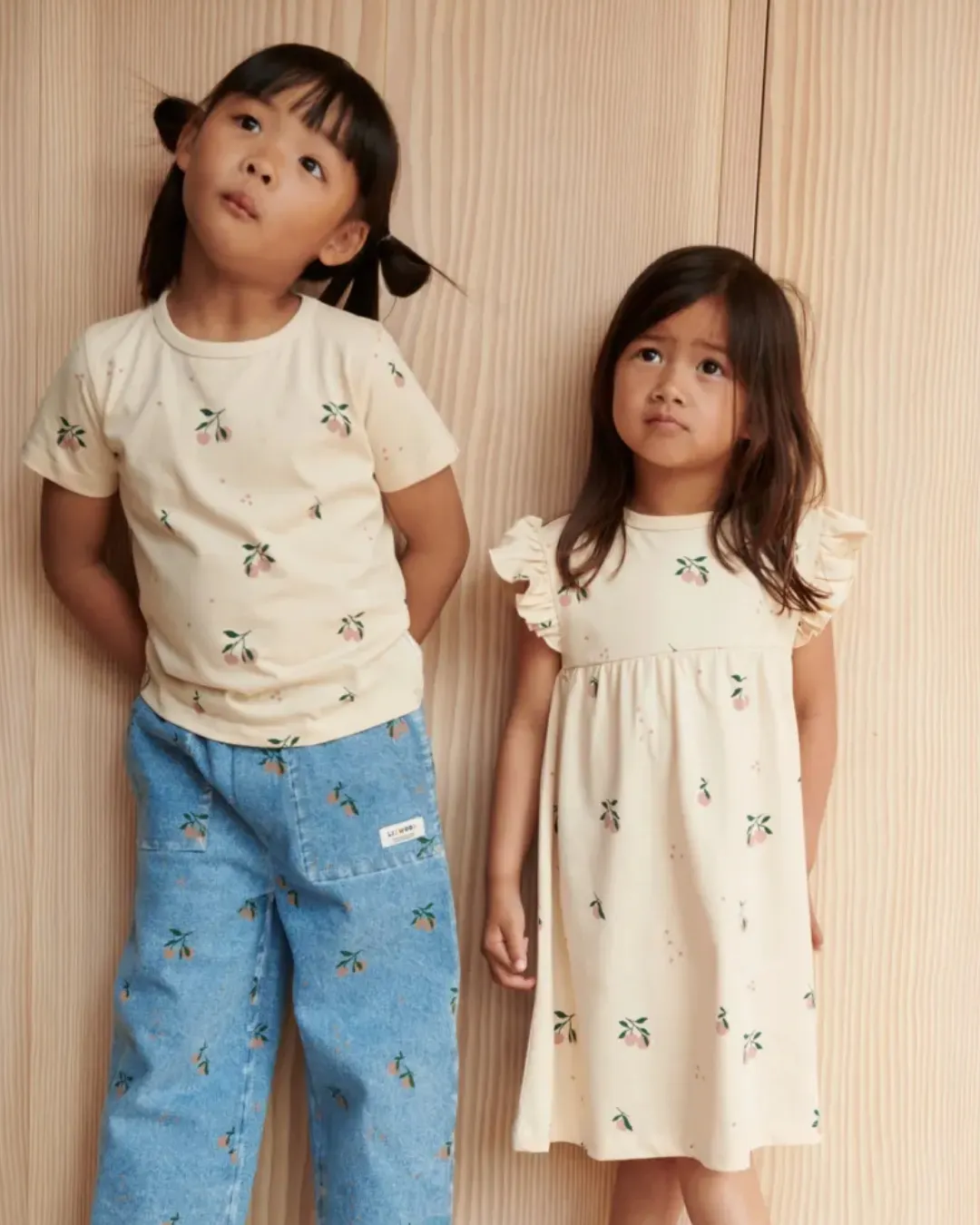 Liewood - koszulka T-shirt z krótkim rękawem i nadrukiem Apia Printed Peach Sea shell Liewood - koszulka T-shirt z krótkim rękawem i nadrukiem Apia Printed Peach Sea shell