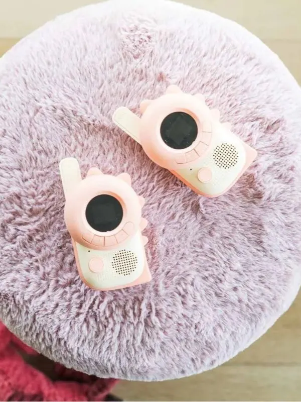 The Zoofamily - krótkofalówki dla dzieci Zoo Walkie Talkie Dinozaur Różowy The Zoofamily - krótkofalówki dla dzieci Zoo Walkie Talkie Dinozaur Różowy