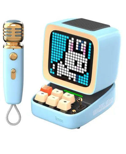 Divoom - głośnik mobilny z karaoke Ditoo Mic Blue