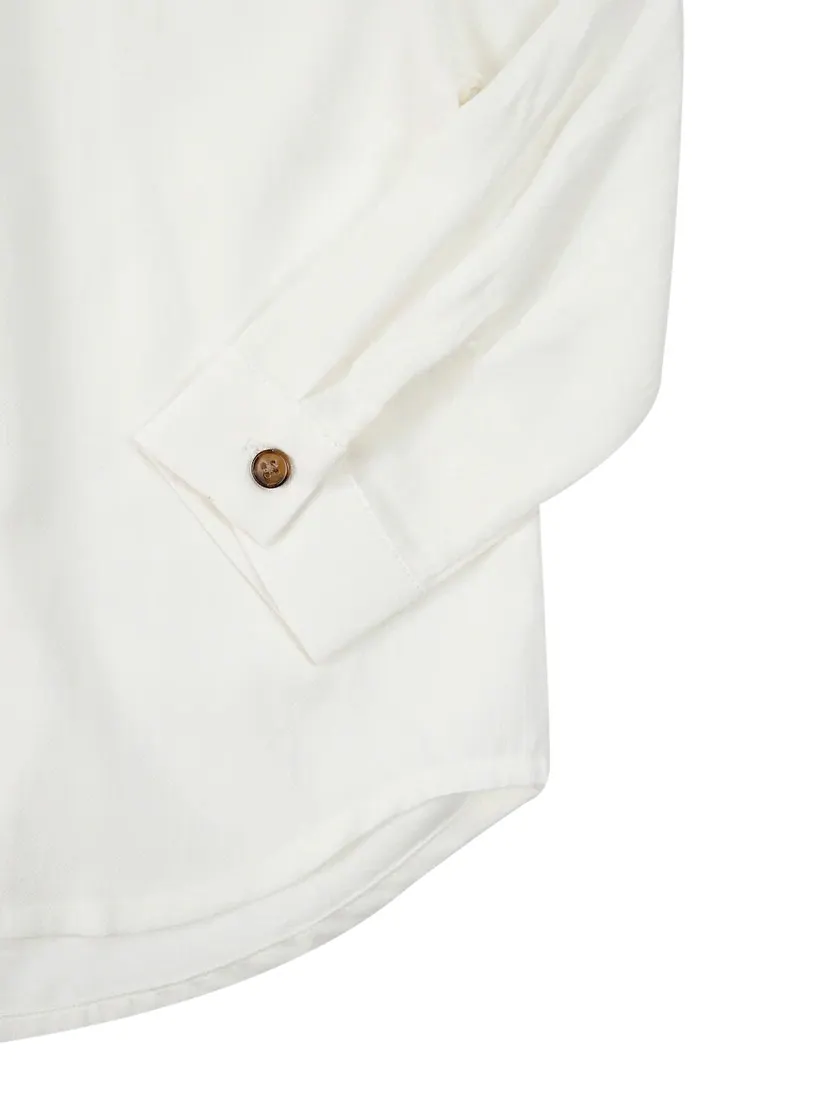 Donsje - biała koszula dla malucha Chee Shirt Donsje - biała koszula dla malucha Chee Shirt