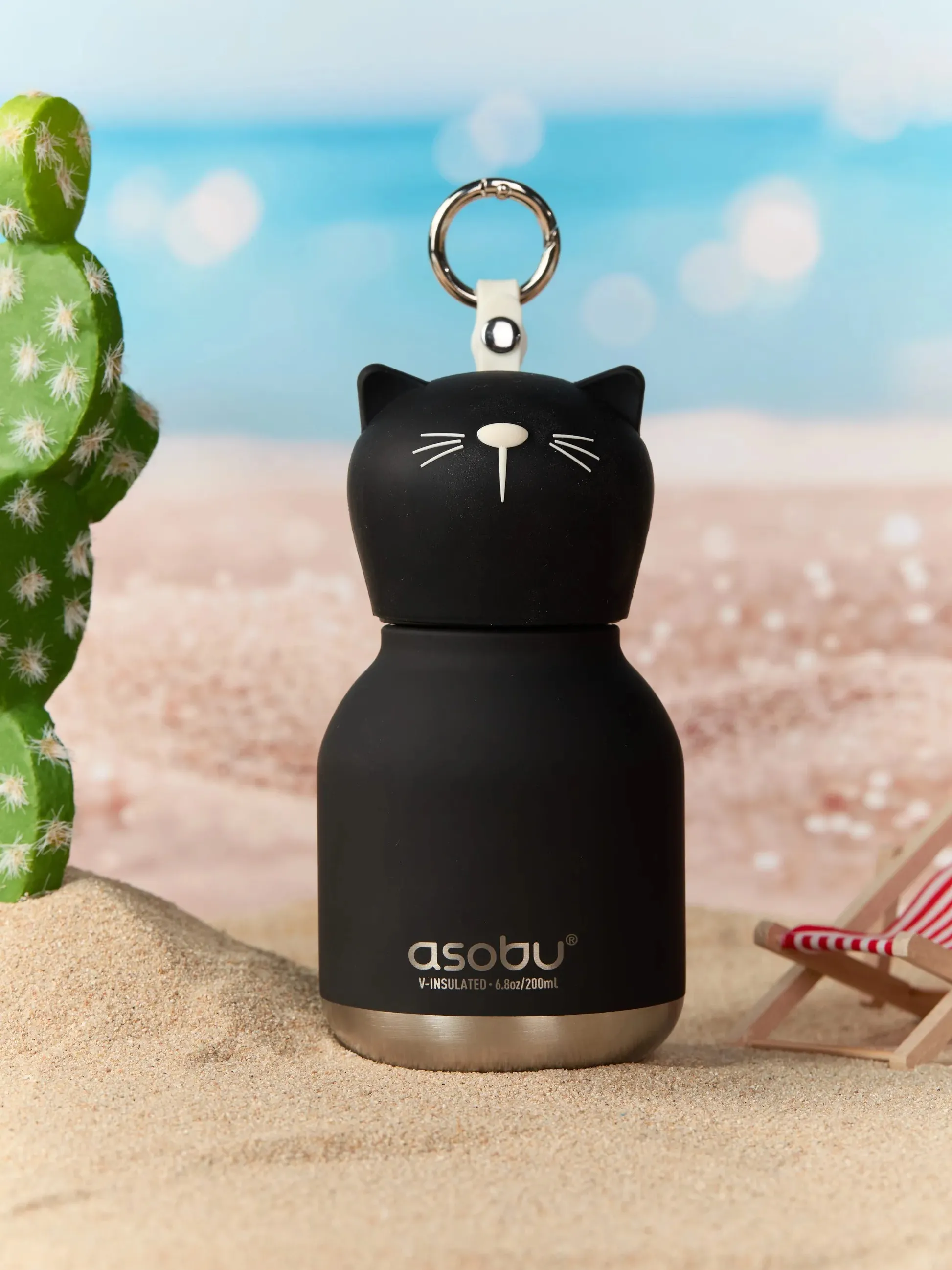 Asobu - butelka termiczna Mini Bestie Kitty 200 ml