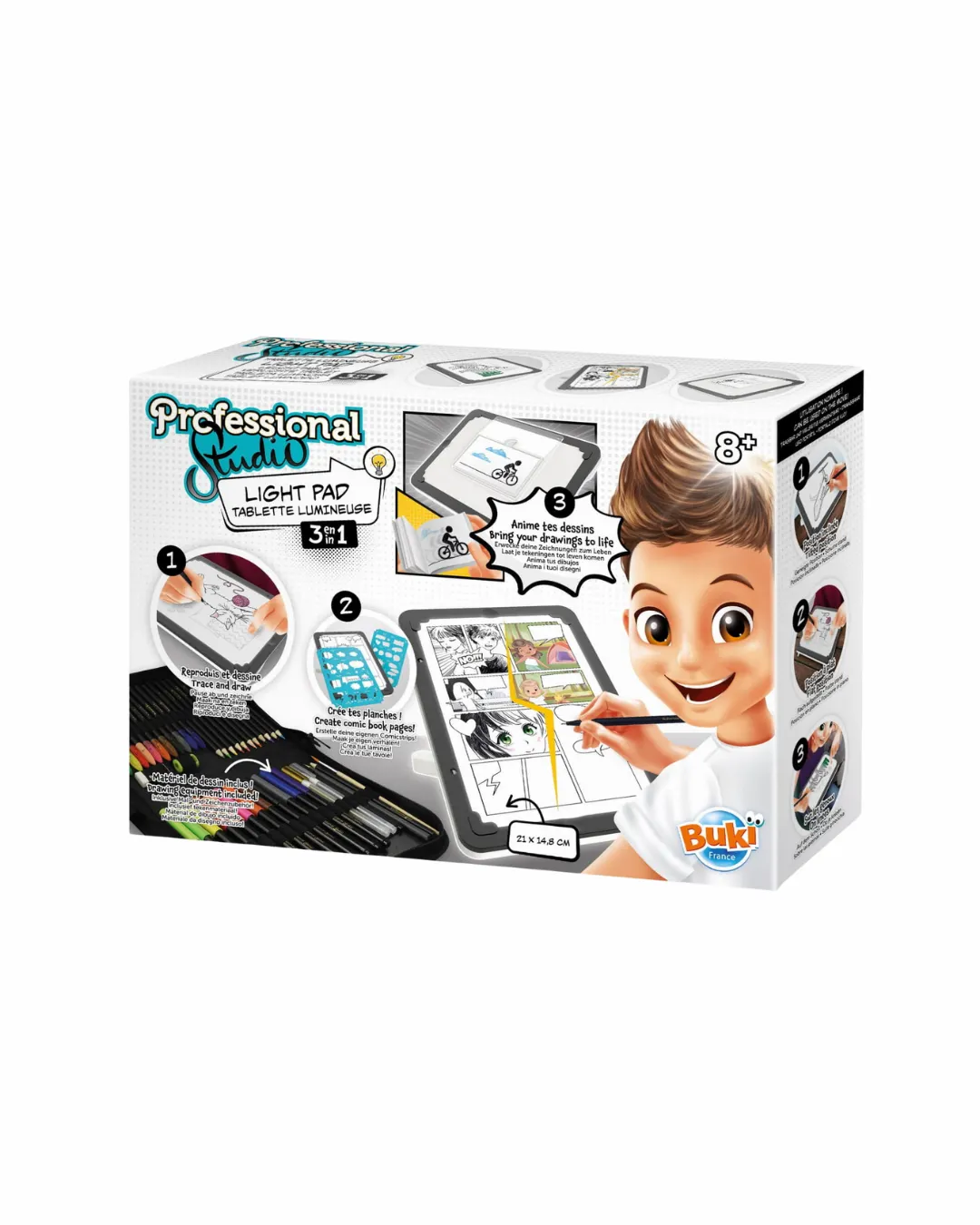 Buki - tablet 3w1 z podświetleniem Buki - tablet 3w1 z podświetleniem