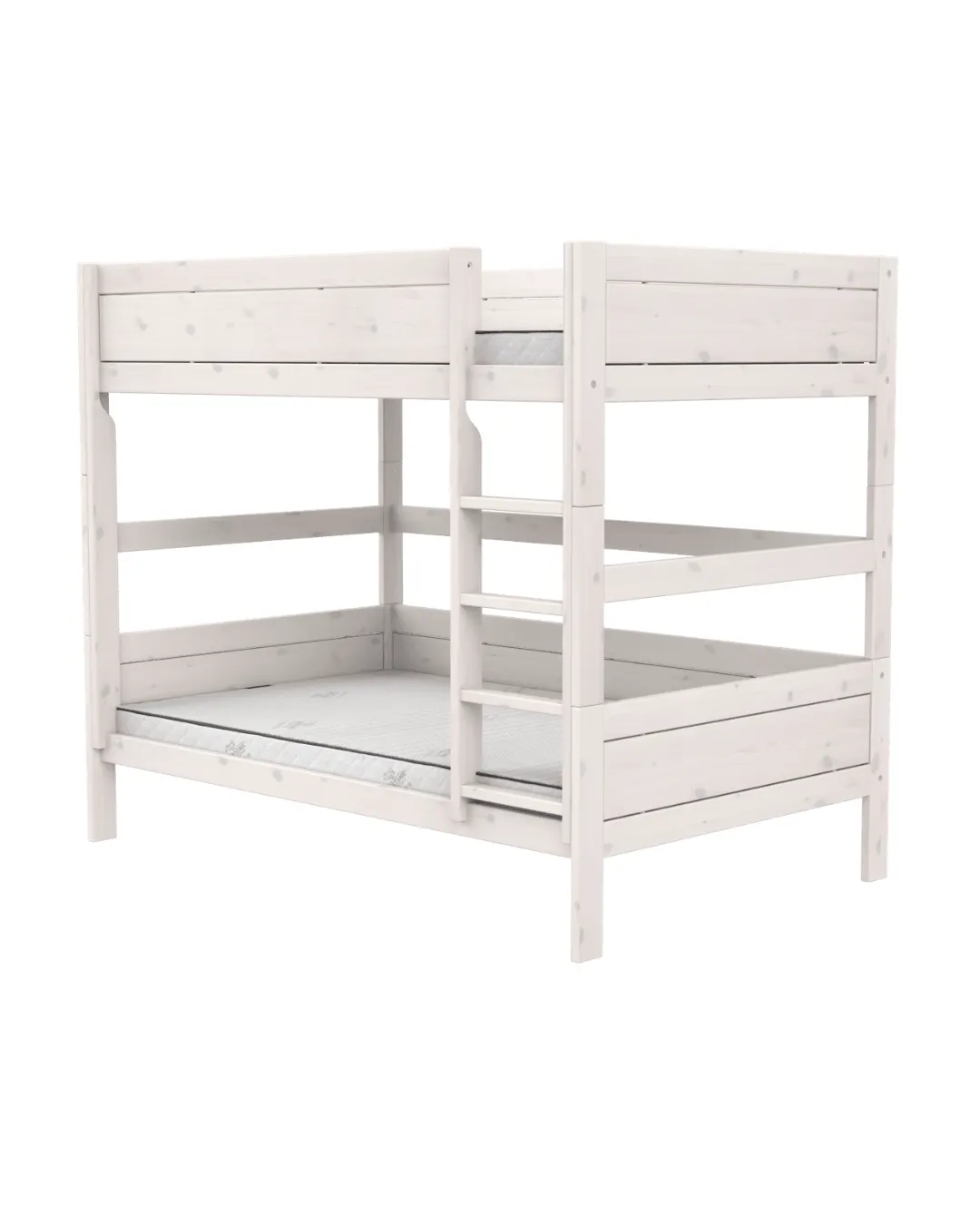 LIFETIME Kidsrooms - łóżko piętrowe 120x200 cm Whitewash Deliuxe