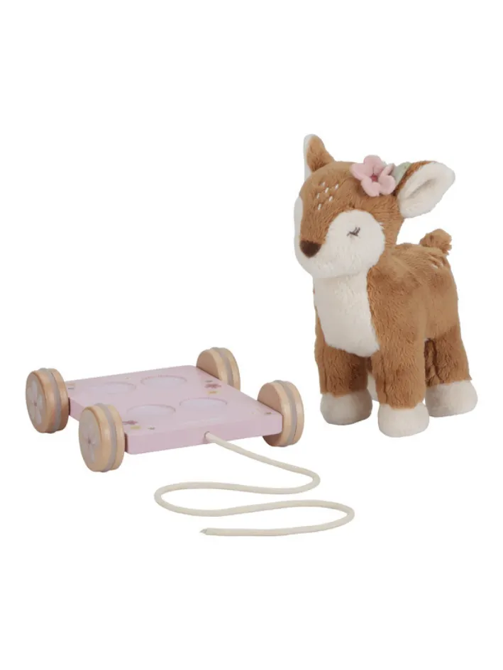 Little Dutch - sarenka z kółeczkami do ciągnięcia Fairy Garden Little Dutch - sarenka z kółeczkami do ciągnięcia Fairy Garden