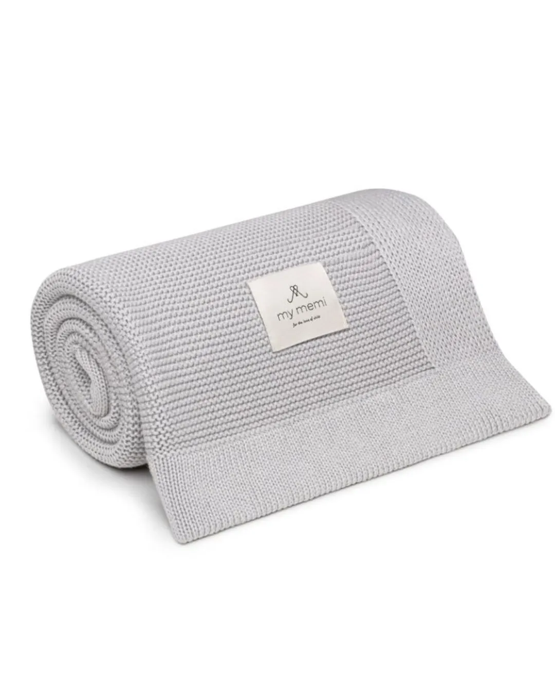 My Memi - bambusowy kocyk 80x100 Classic Light Grey My Memi - bambusowy kocyk 80x100 Classic Light Grey