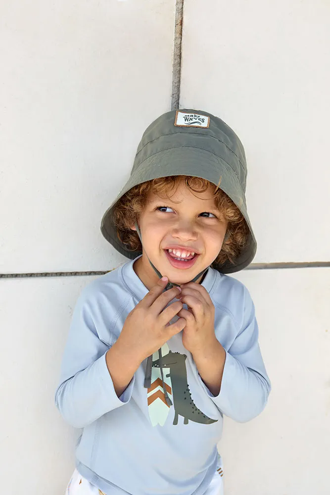 Lassig - dziecięca koszulka z długim rękawem Rashguard LSF UV Crocodile sky blue Lassig - dziecięca koszulka z długim rękawem Rashguard LSF UV Crocodile sky blue