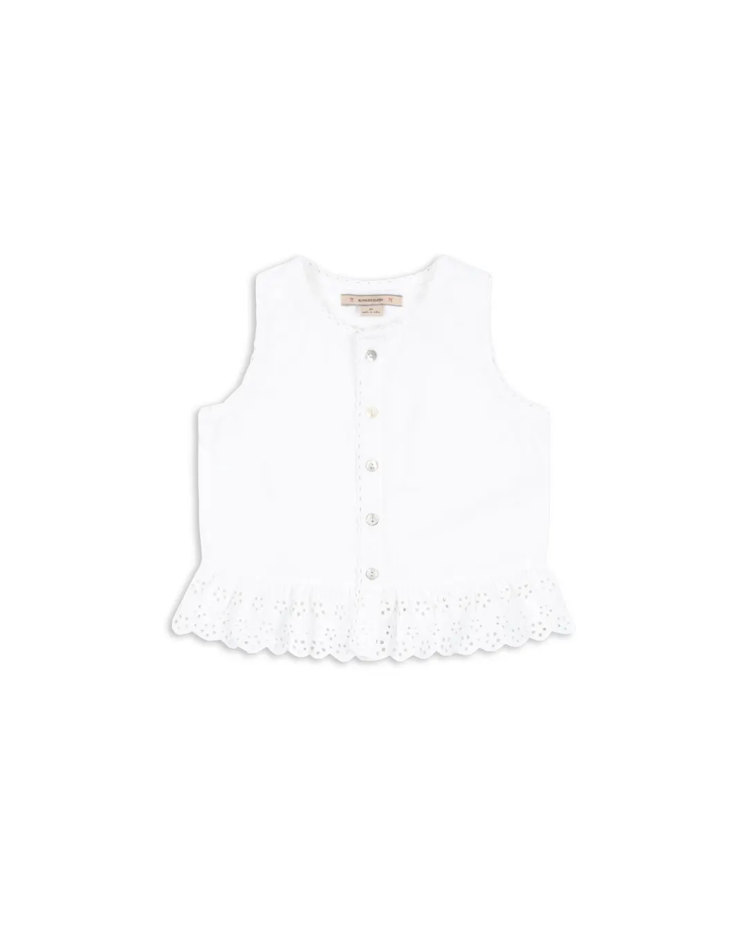 Konges Sløjd - top Evelina Bright White 