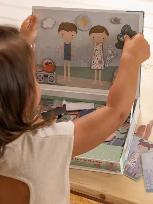 Zestaw magnesów Little Dutch Rosa & Jim Zestaw magnesów Little Dutch Rosa & Jim