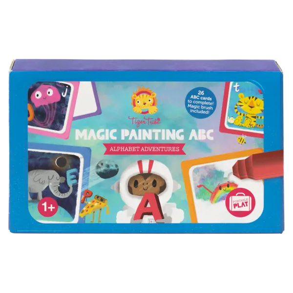 Tiger Tribe - kolorowanka wodna Przygody z Alfabetem Tiger Tribe - kolorowanka wodna Przygody z Alfabetem