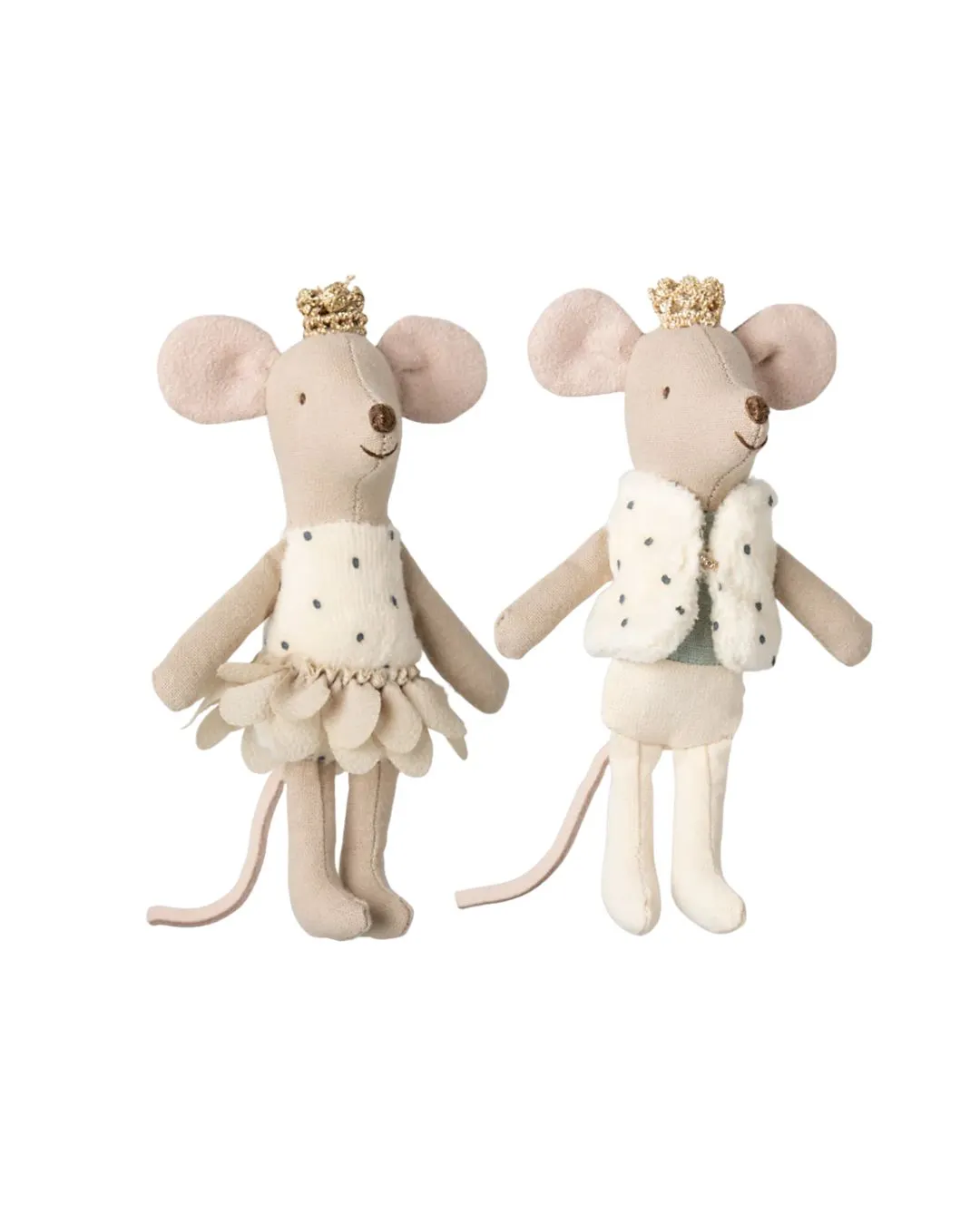 Maileg - Królewskie Bliźniacze Myszy: Mała Siostra i Brat w pudełku po zapałkach Maileg - Królewskie Bliźniacze Myszy: Mała Siostra i Brat w pudełku po zapałkach