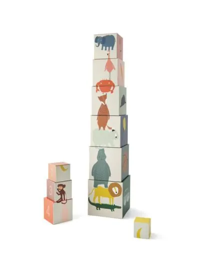 Trixie - piramida z klocków Zwierzęta
