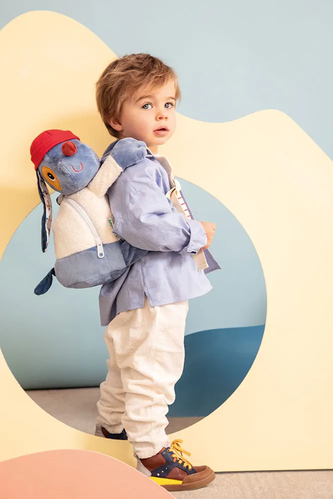 Lilliputiens - miękki plecak przytulanka Piesek Jules