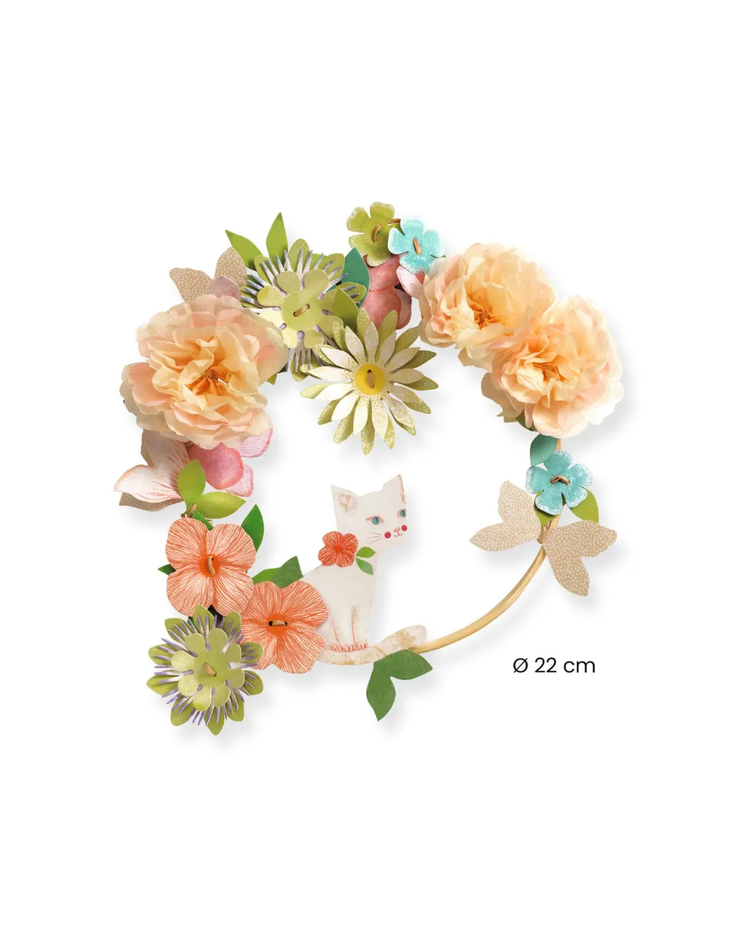 Djeco - zestaw zrób to sam - dekoracyjny wianek Djeco - zestaw zrób to sam - dekoracyjny wianek