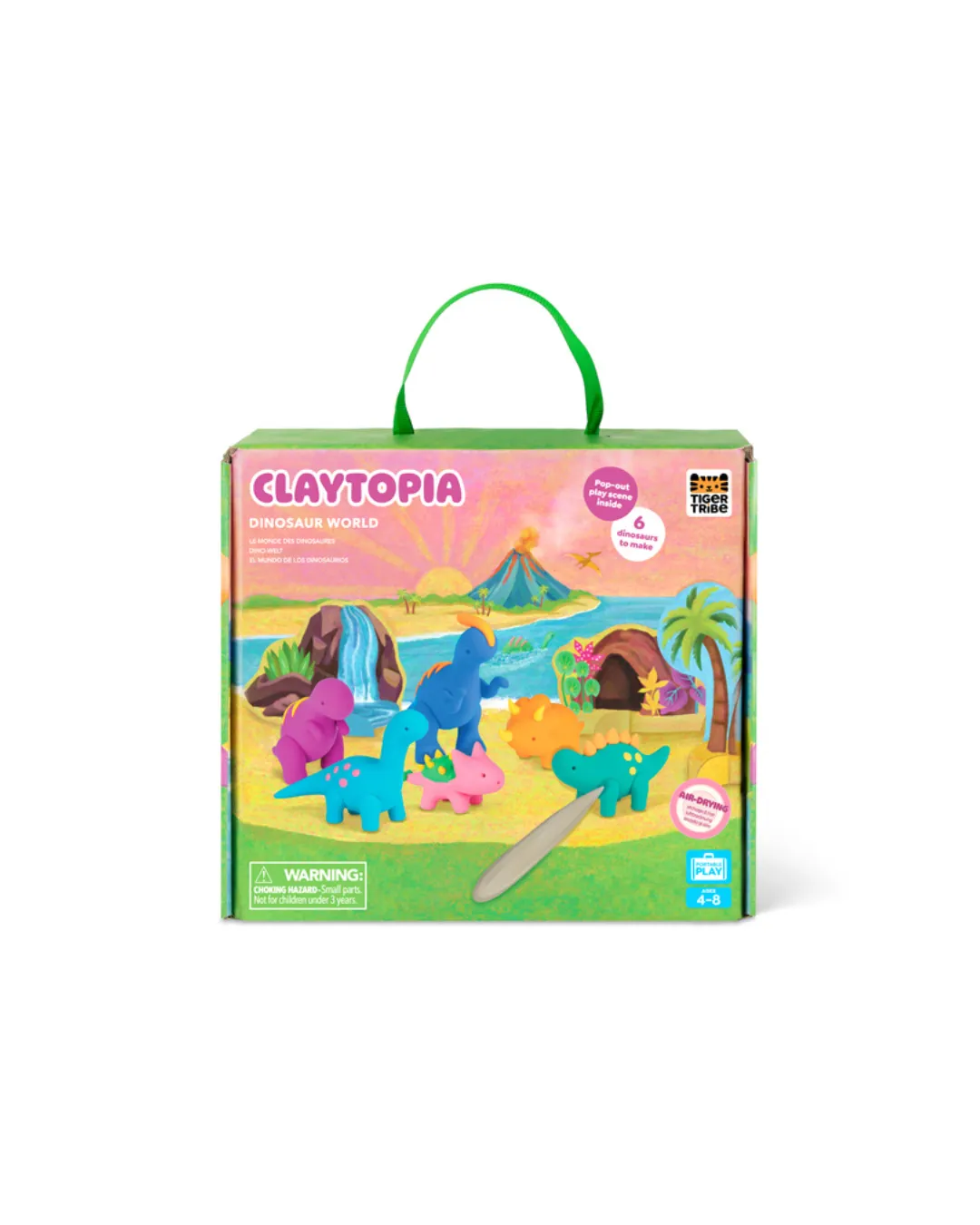 Tiger Tribe - plastyczna przygoda Dinozaury Tiger Tribe - plastyczna przygoda Dinozaury