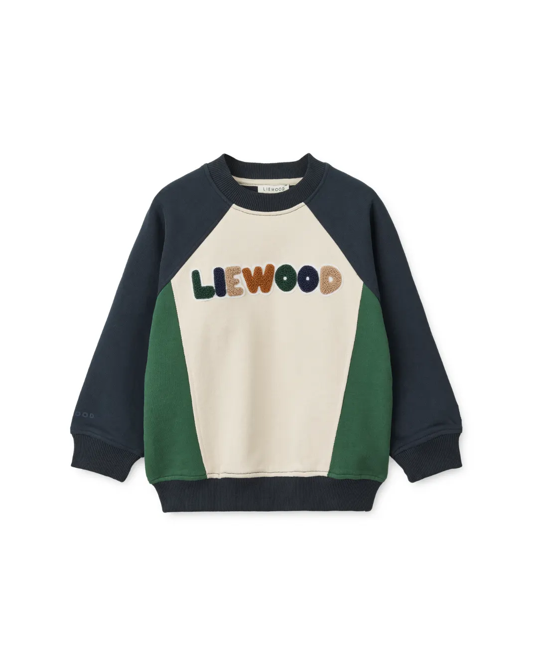 Liewood - bluza bawełniana dziecięca Aude Placement Sweatshirt Sandy Liewood - bluza bawełniana dziecięca Aude Placement Sweatshirt Sandy