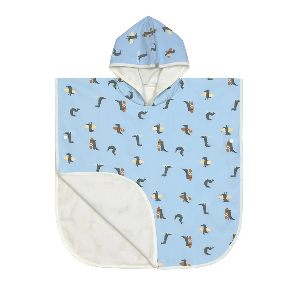 Dziecięce ponczo plażowe z wzorem i kapturem Lassig LSF UV Dziecięce ponczo plażowe z wzorem i kapturem Lassig LSF UV