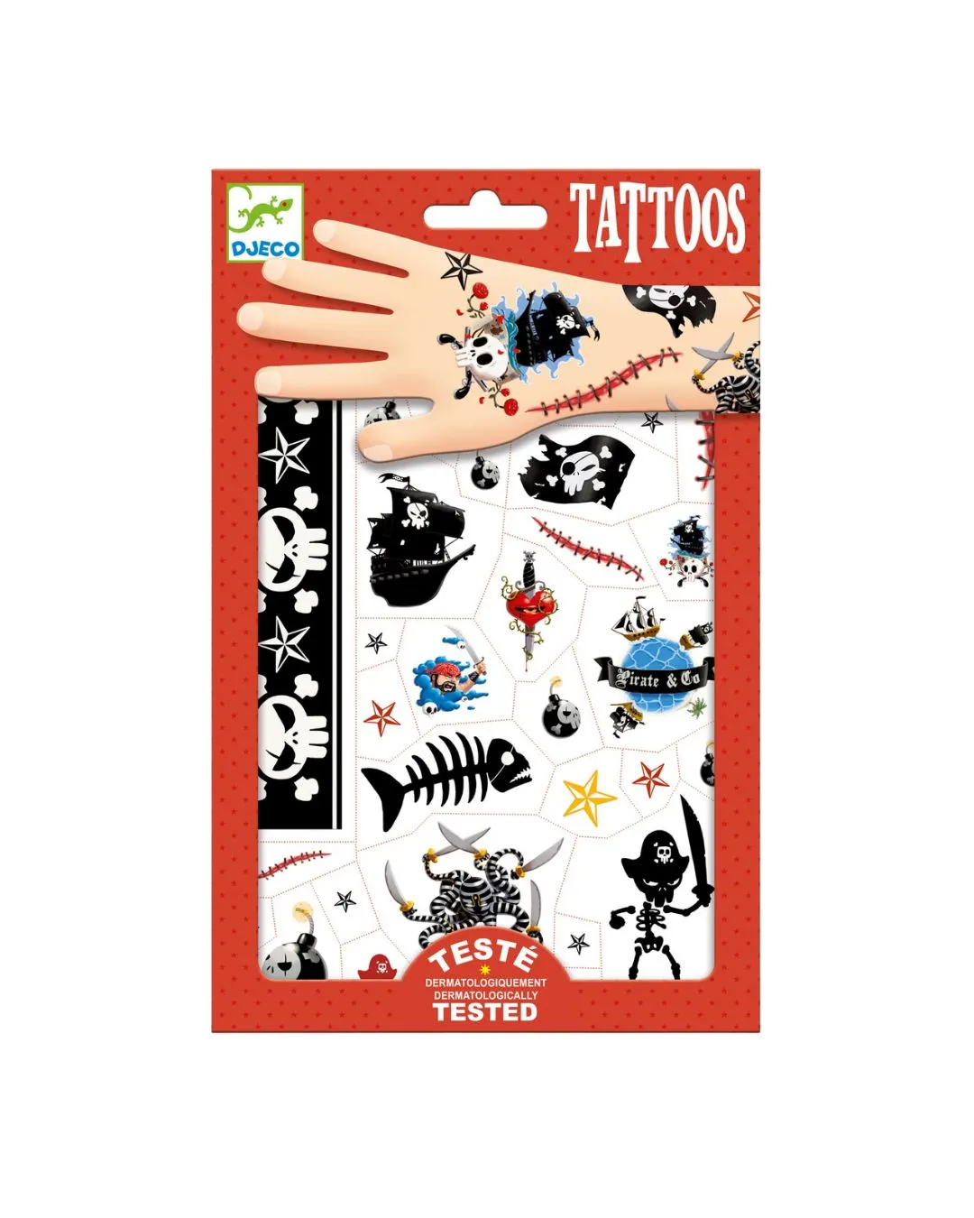 Djeco - tatuaże piraci Djeco - tatuaże piraci