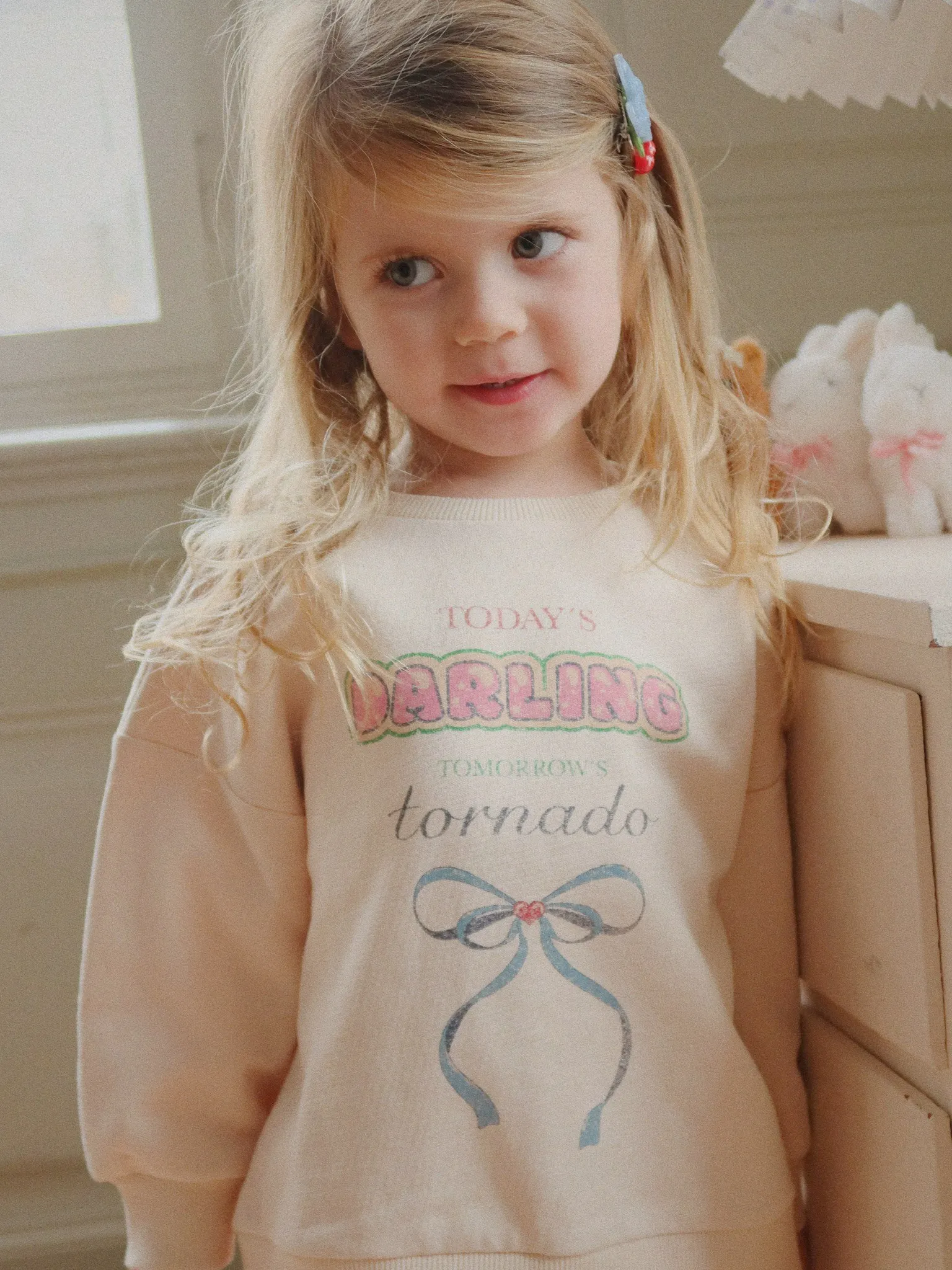 Bluza Konges Sløjd Loupy Lou Brazillian Sand Bluza Konges Sløjd Loupy Lou Brazillian Sand