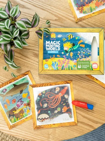 Tiger Tribe - kolorowanka wodna Ocean Tiger Tribe - kolorowanka wodna Ocean