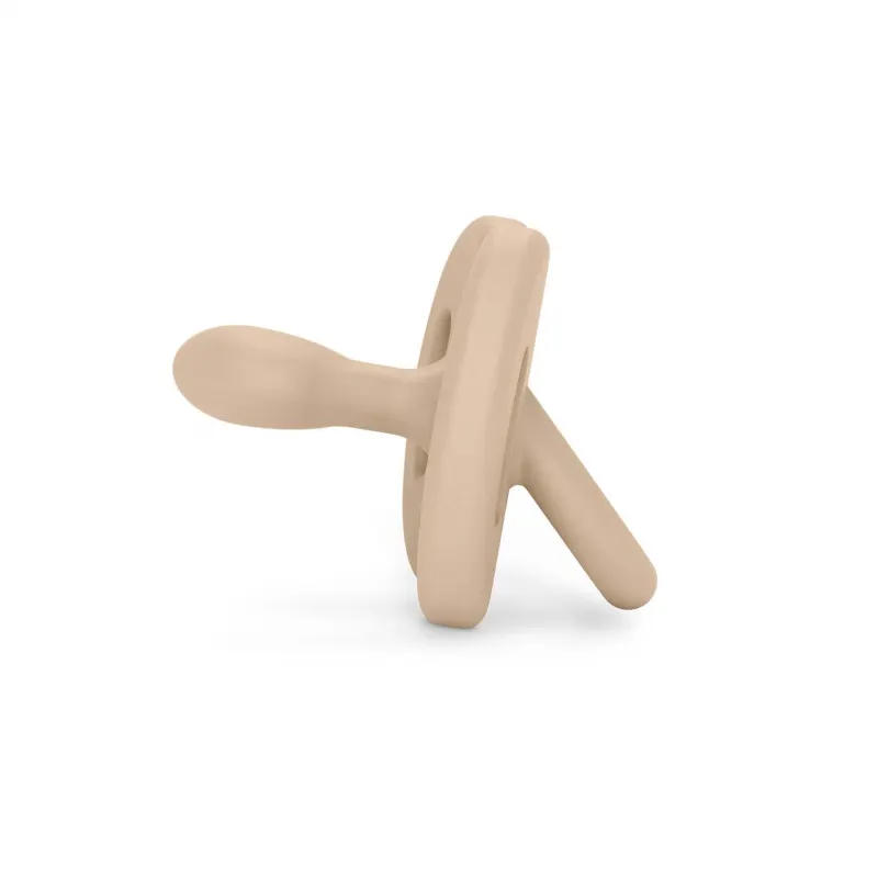 Suavinex - smoczek uspokajający fizjologiczny silikonowy SX Pro Colour Essence Beżowy 0-6m