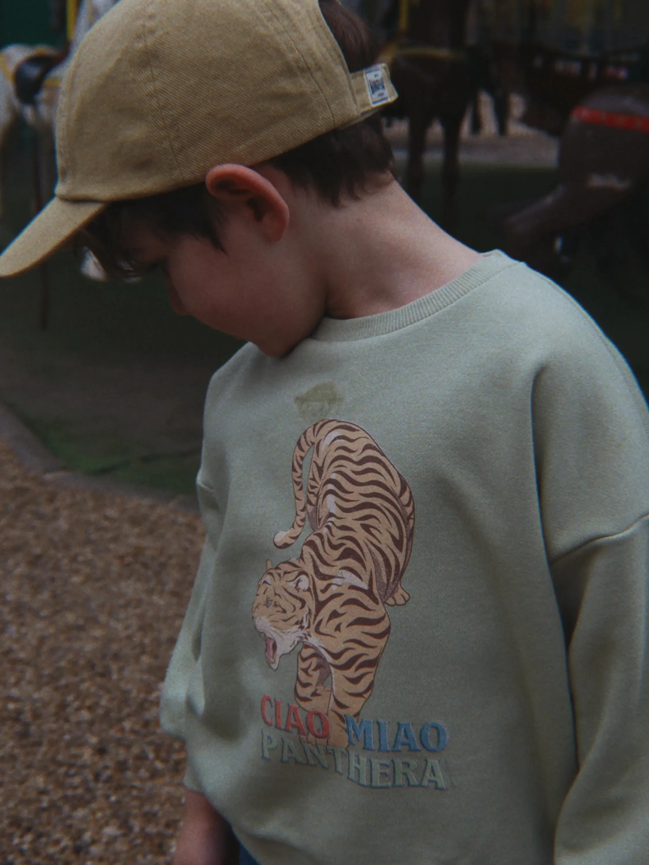 Konges Sløjd - bluza bawełniana Lou Sweatshirt Sage