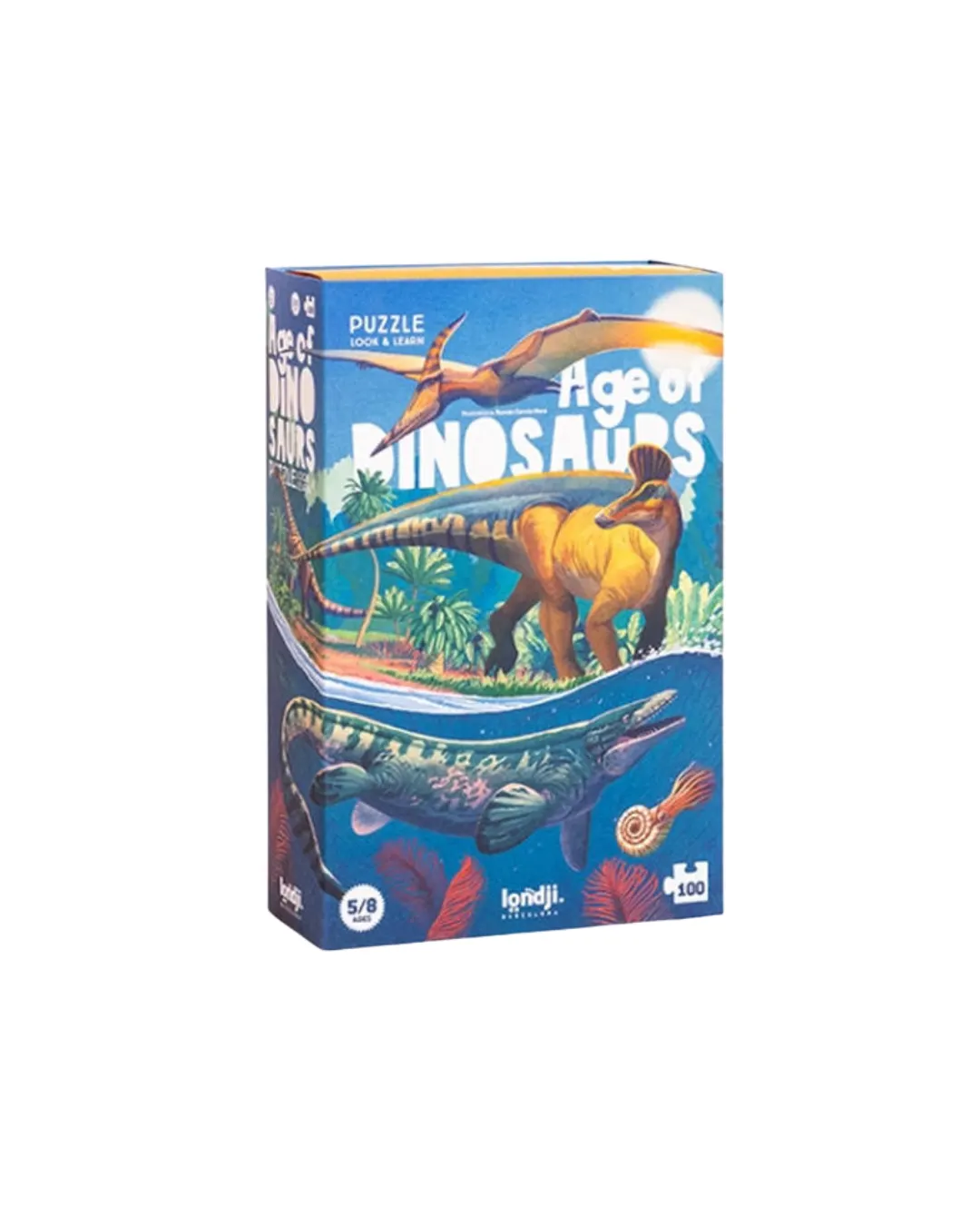 Londji - puzzle z gra obserwacyjną Age of Dinosaurs