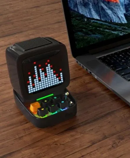 Divoom - głośnik mobilny Ditoo Pro Black