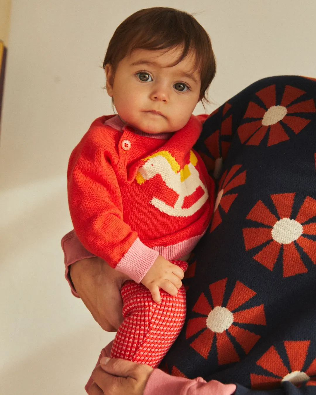 BOBO CHOSES - sweterek niemowlęcy Rocking Horse BOBO CHOSES - sweterek niemowlęcy Rocking Horse