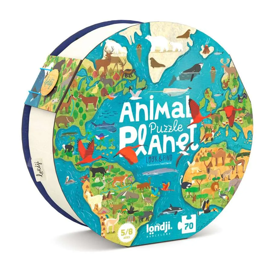 Londji - puzzle z grą obserwacyjną Animal Planet