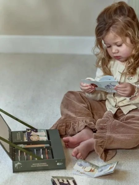 Little Dutch - latarka projektor z bajkami Safari Friends