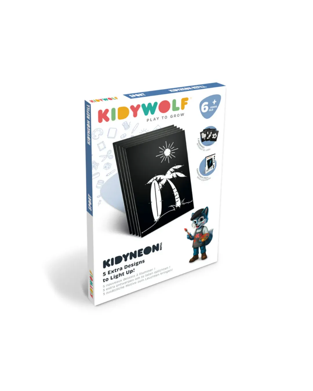 Kidywolf - zestaw uzupełniający KIDYNEON Refill Sport