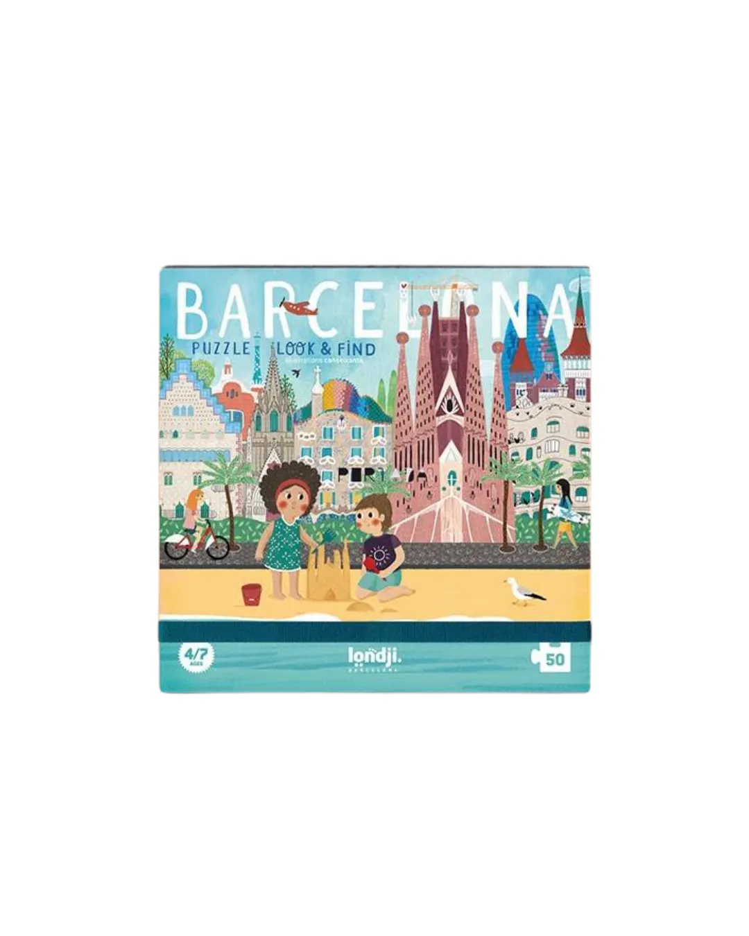 Londji - puzzle Gaudi Sorra z grą obserwacyjną 50 elementów