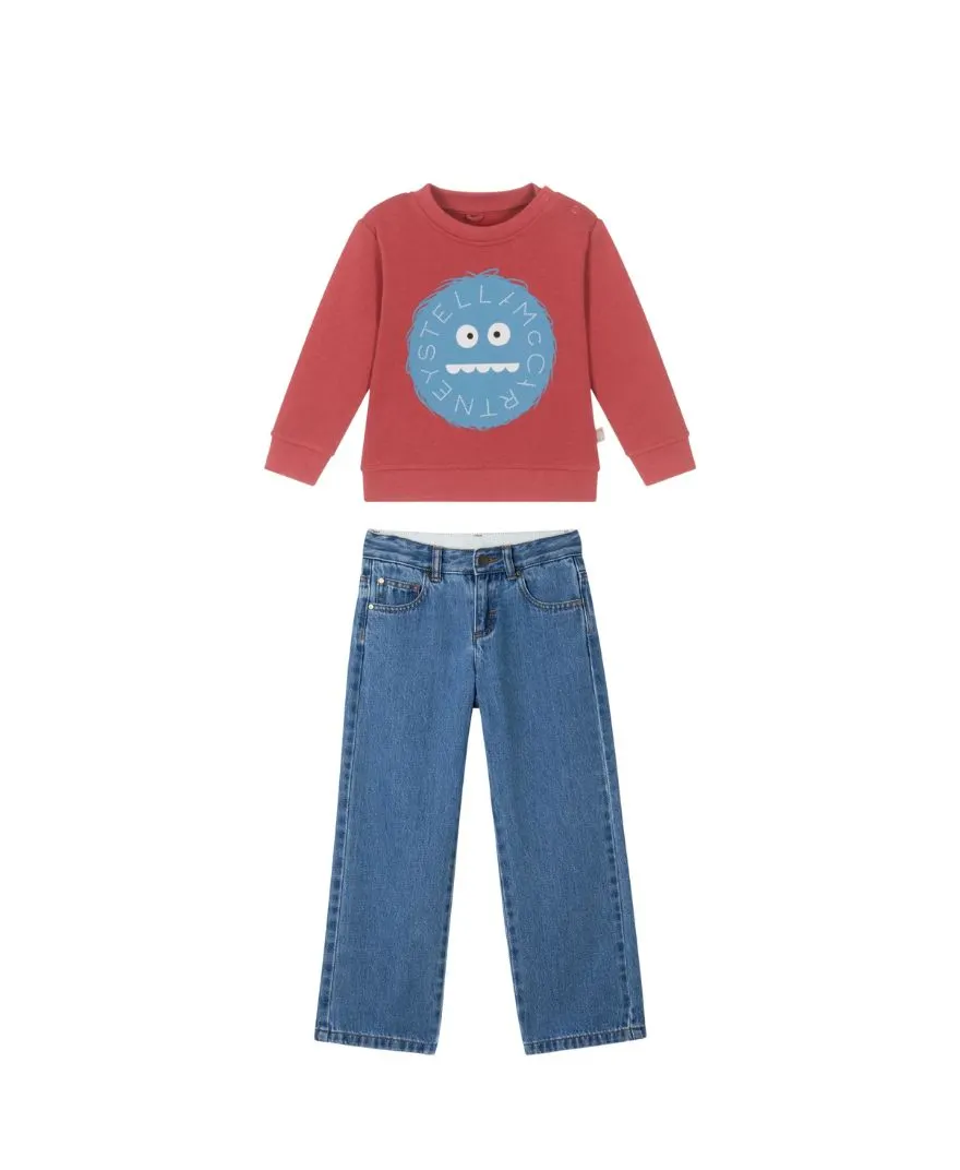 Stella Mccartney - stylizacja chłopięca jeansowa Yeti Stella Mccartney - stylizacja chłopięca jeansowa Yeti