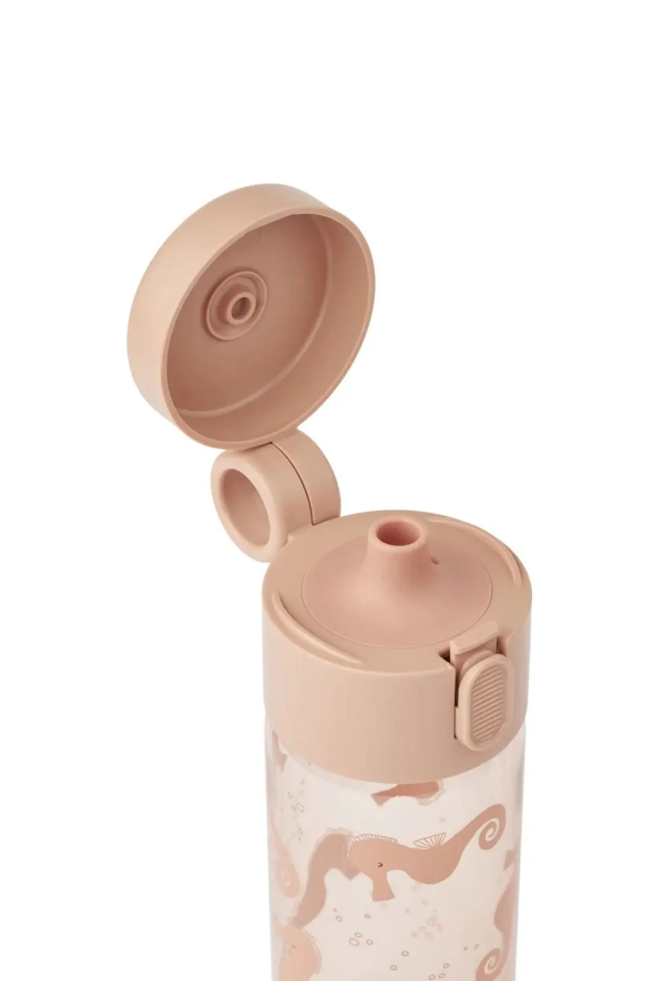 Liewood - butelka tritanowa dla dzieci Clemence Bottle 350 ml Seahorse Apple Blossom