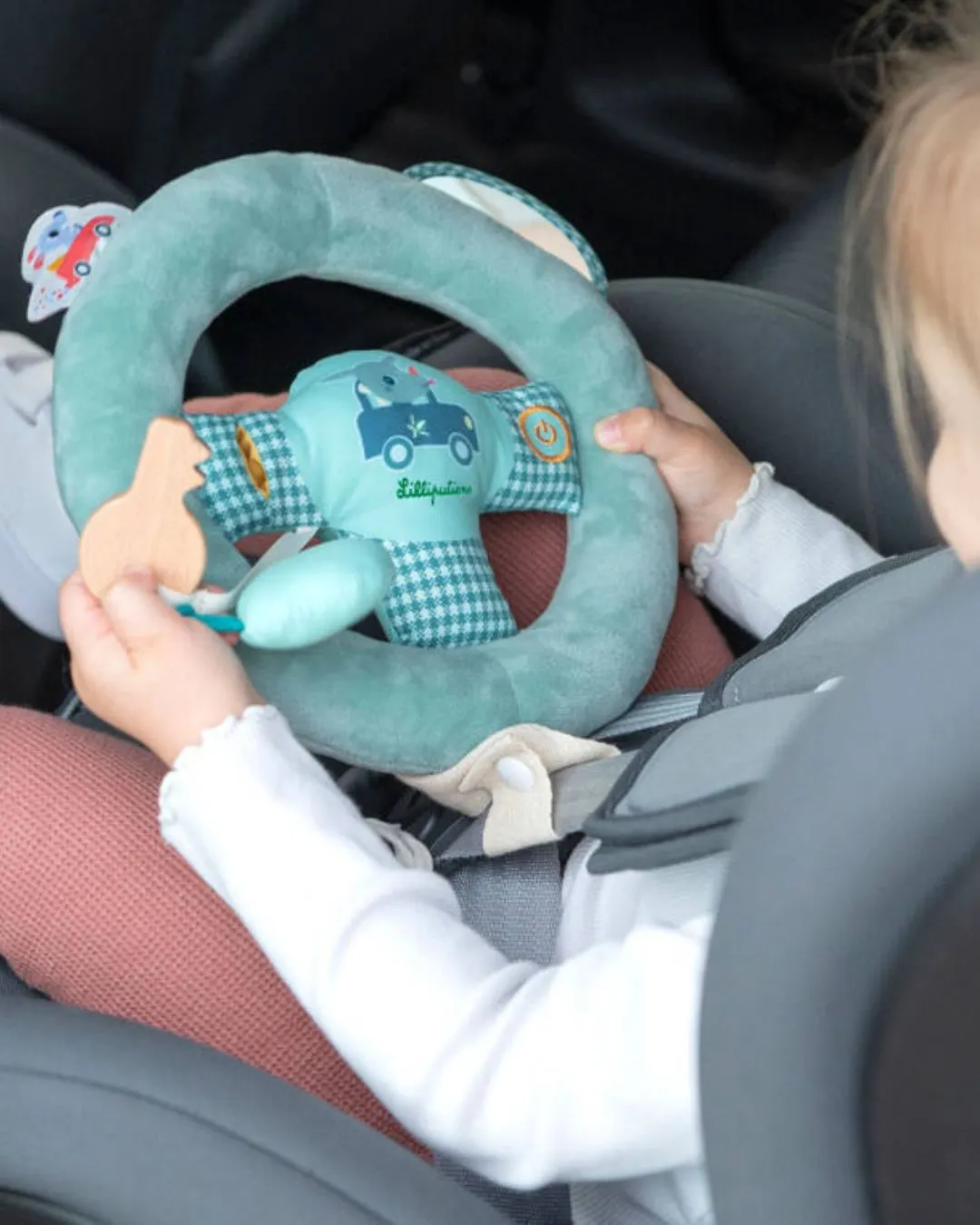 Lilliputiens - miękka kierownica aktywizująca Smok Joe Lilliputiens - miękka kierownica aktywizująca Smok Joe