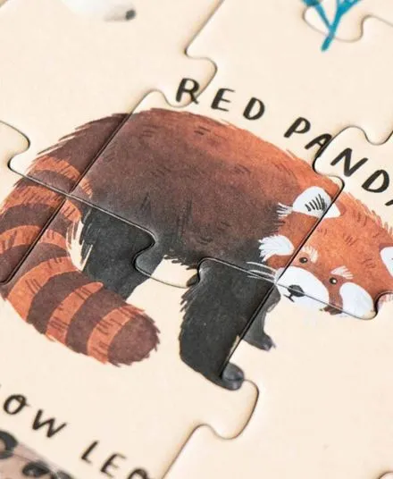 Londji - puzzle life zagrożone gatunki zwierząt Londji - puzzle life zagrożone gatunki zwierząt