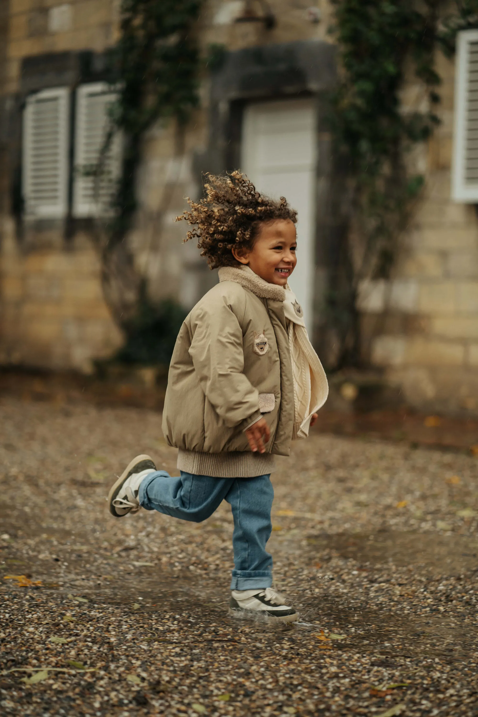 Donsje - kurtka dziecięca Oscor Jacket Alpaca Sesame Donsje - kurtka dziecięca Oscor Jacket Alpaca Sesame