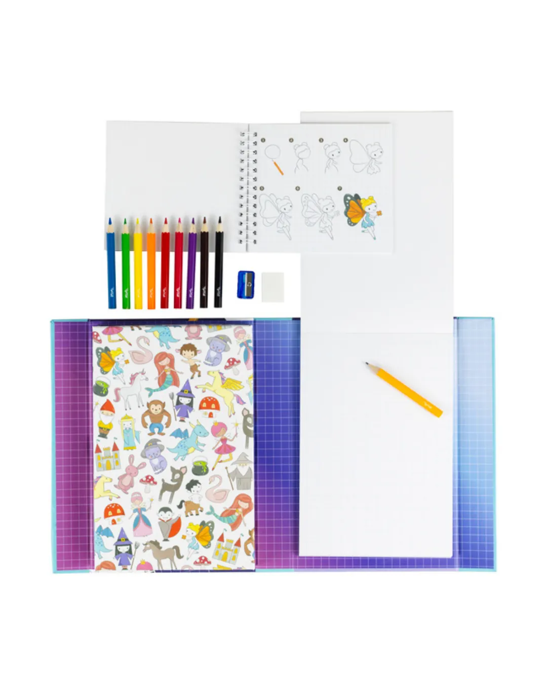 Tiger Tribe - zestaw jak rysować - Baśniowa Fantazja Tiger Tribe - zestaw jak rysować - Baśniowa Fantazja