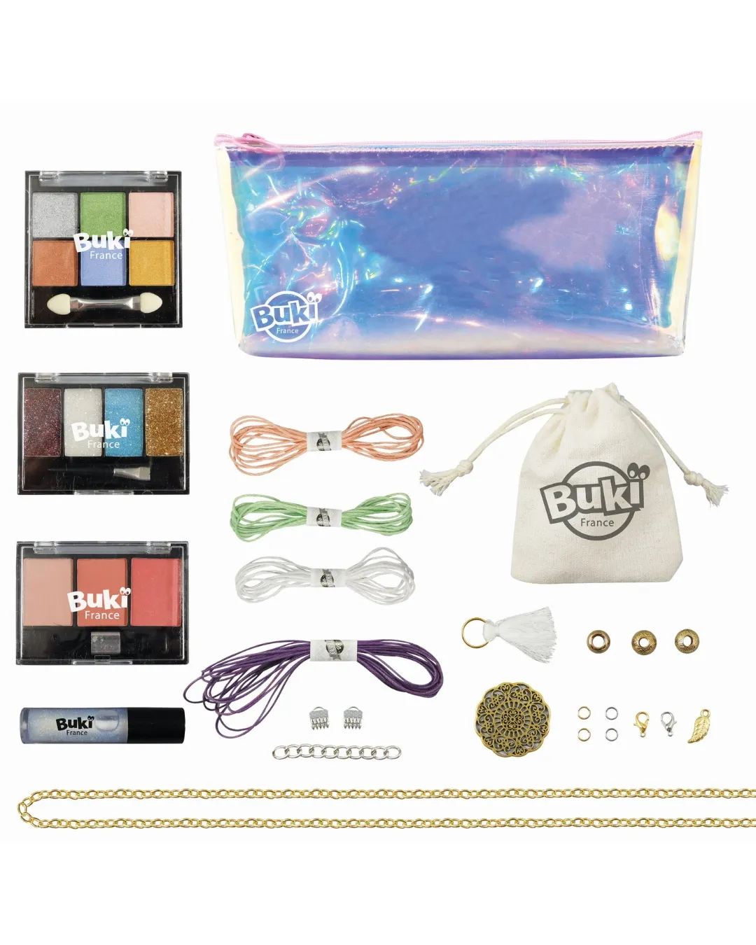 Buki - zrób to sam - Kosmetyczka z cieniami Buki - zrób to sam - Kosmetyczka z cieniami