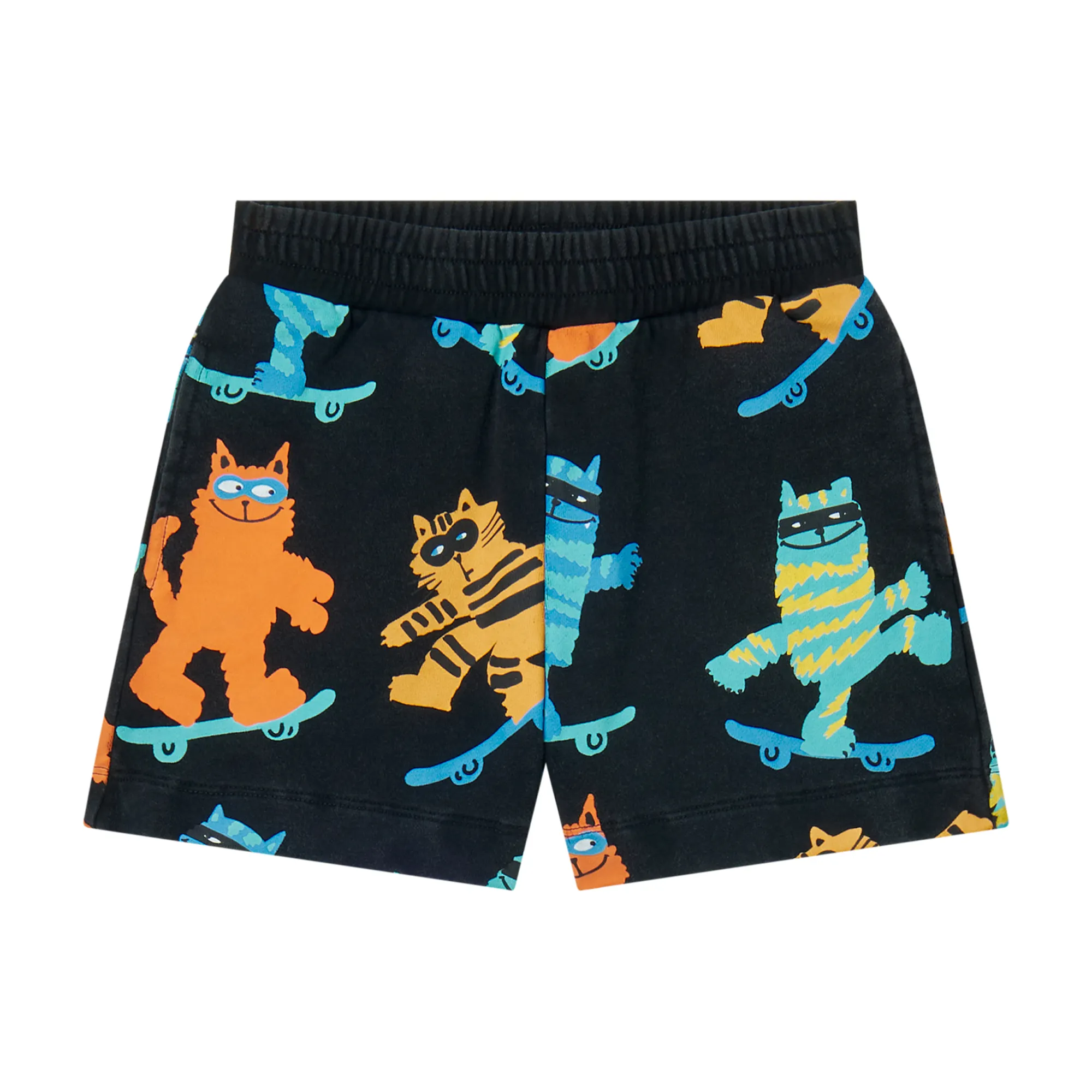 Stella McCartney - szorty chłopięce Skater Cats Stella McCartney - szorty chłopięce Skater Cats