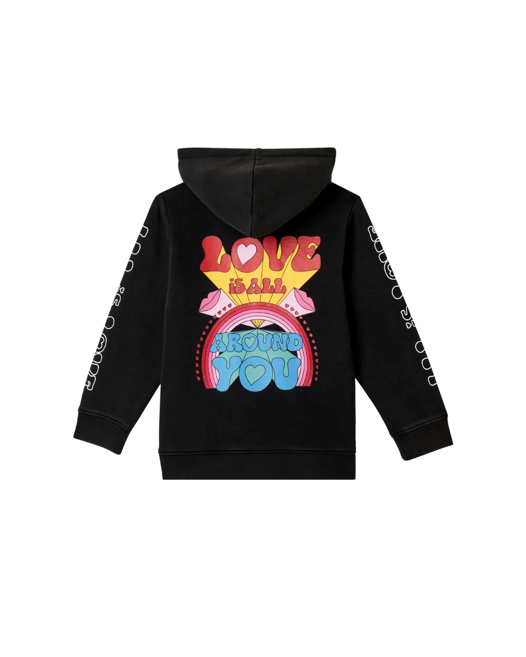 Stella McCartney - bluza z nadrukiem „Love is All Around You” Stella McCartney - bluza z nadrukiem „Love is All Around You”