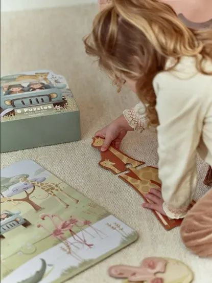 Little Dutch - puzzle XL Safari Friends FSC Little Dutch - puzzle XL Safari Friends FSC