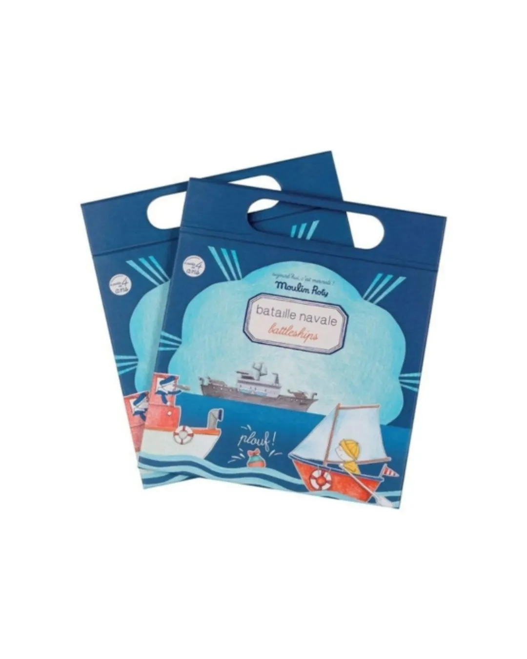 Moulin Roty - magnetyczna gra w statki Moulin Roty - magnetyczna gra w statki