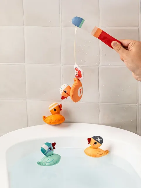 Lilliputiens - zestaw do wędkowania w kąpieli Kaczorek Gaspard Lilliputiens - zestaw do wędkowania w kąpieli Kaczorek Gaspard