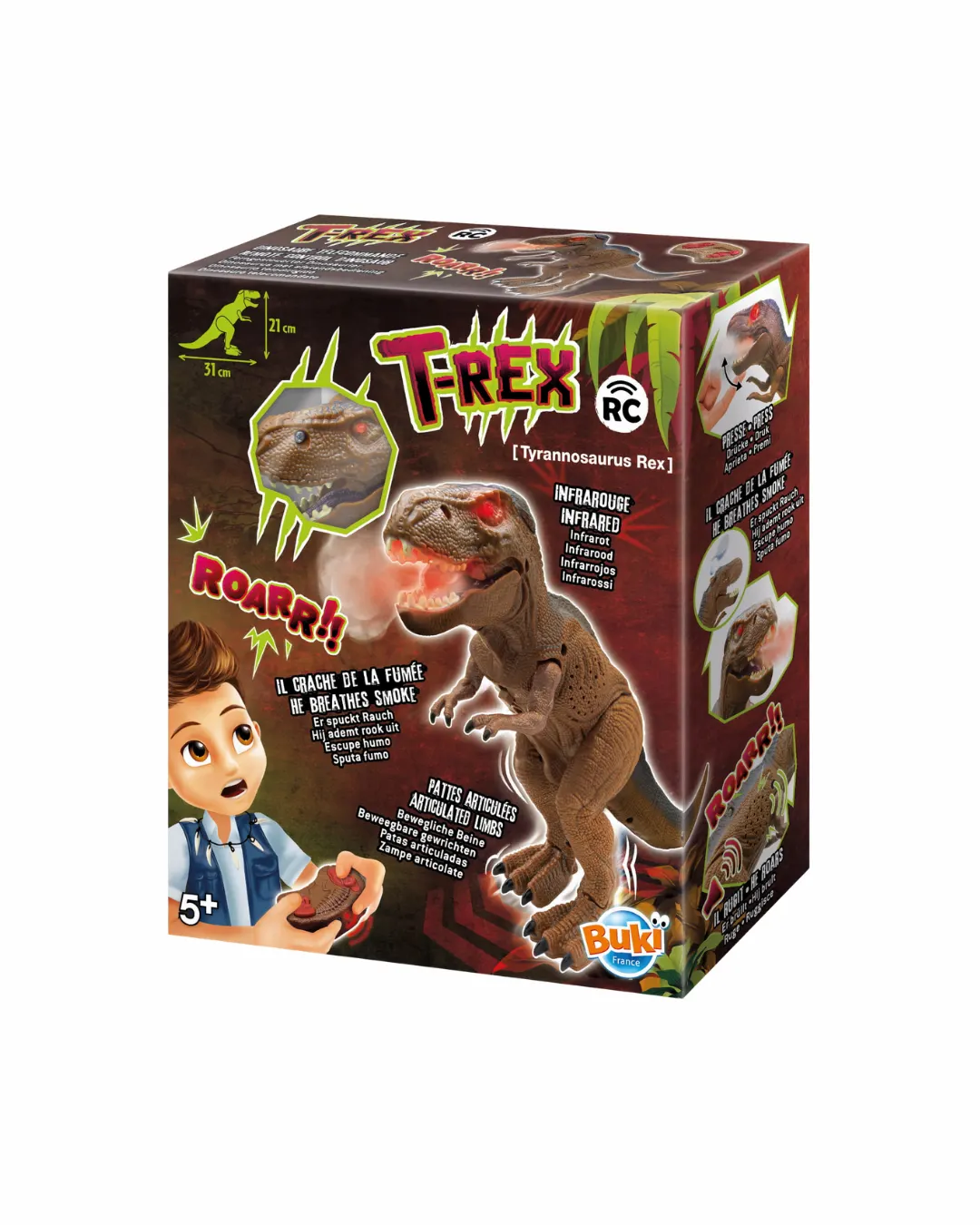 Buki - dinozaur T-REX zdalnie sterowany