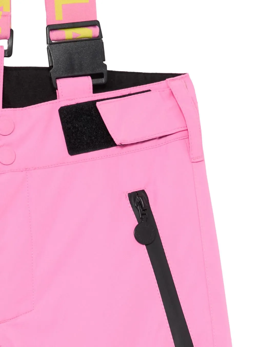 Stella McCartney - spodnie narciarskie Heart Print różowe