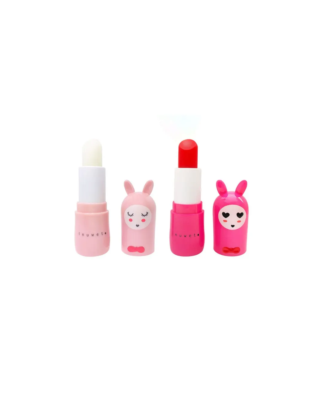 Inuwet - zestaw prezentowy dwóch balsamów do ust dla dzieci Fraise Cerise Inuwet - zestaw prezentowy dwóch balsamów do ust dla dzieci Fraise Cerise