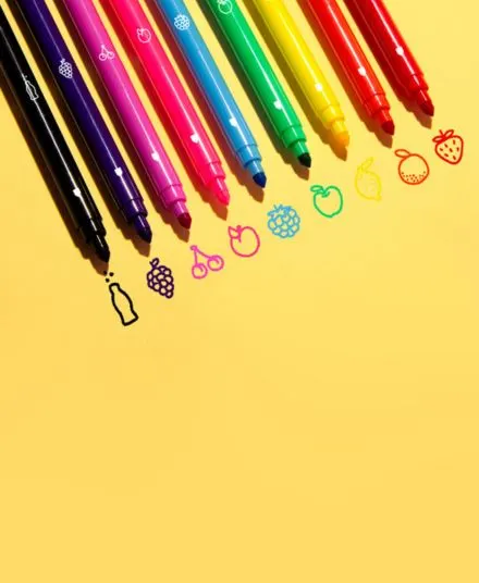 Omy - pachnące flamastry 9 sztuk Omy - pachnące flamastry 9 sztuk